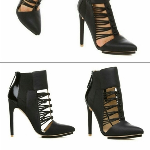 GX by Gwen Stefani Shoes - GX by Gwen Stefani black high-heel booties